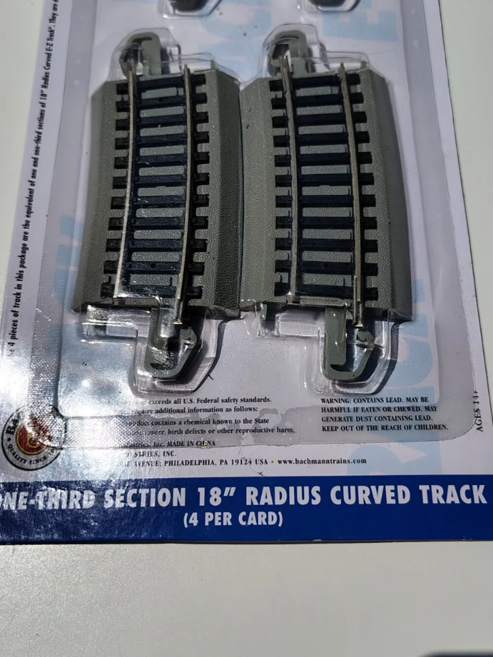 Bachmann E-Z Track HO Scale 18